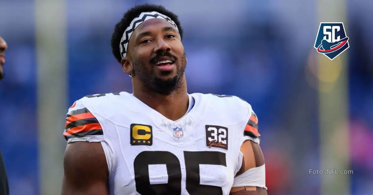 A pesar de esta desgarradora pérdida, Myles Garrett decidió jugar