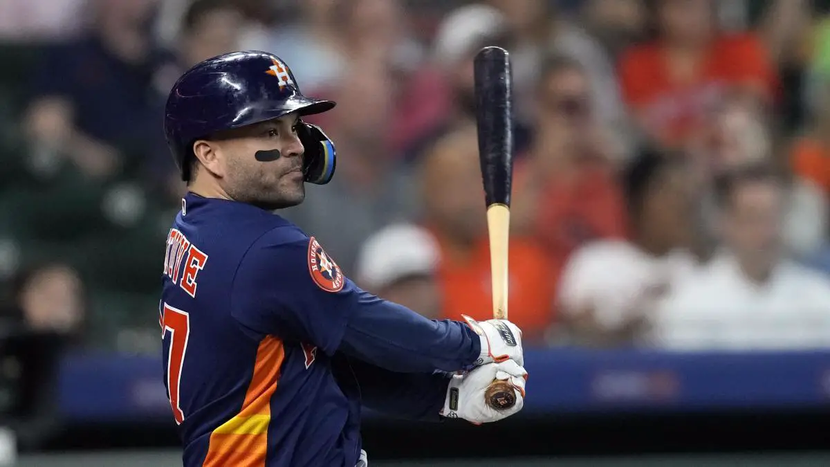 Jose Altuve pegó hit en nueve de los últimos 10 juegos