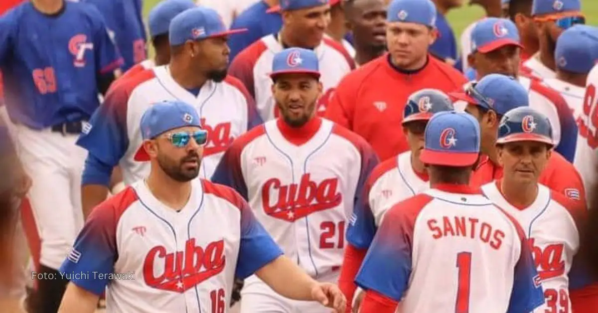 El equipo Cuba durante una de sus victorias en el Clásico Mundial de Beisbol