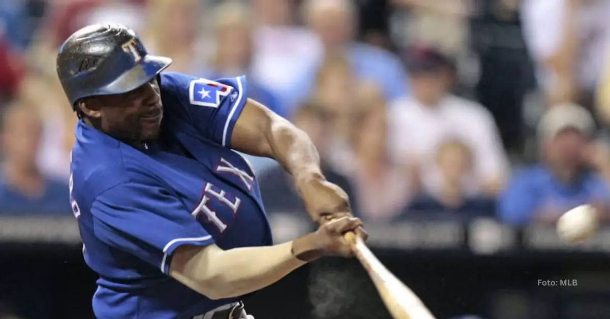 Vladimir Guerrero con Texas Rangers