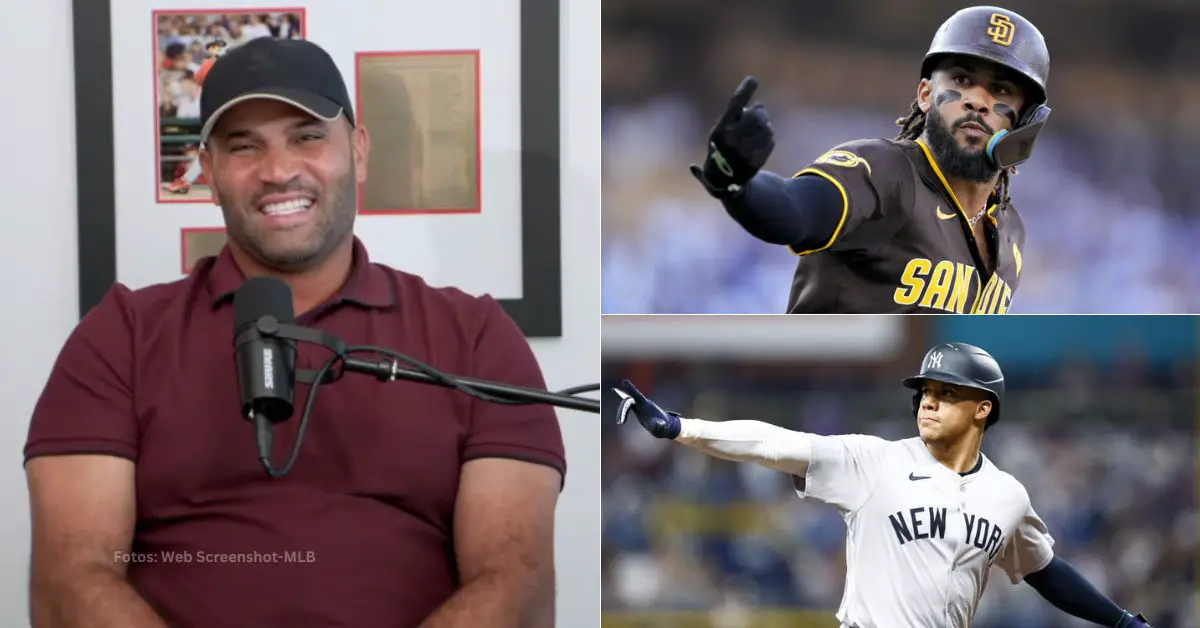 Albert Pujols cerró el debate defendiendo a Tatis Jr